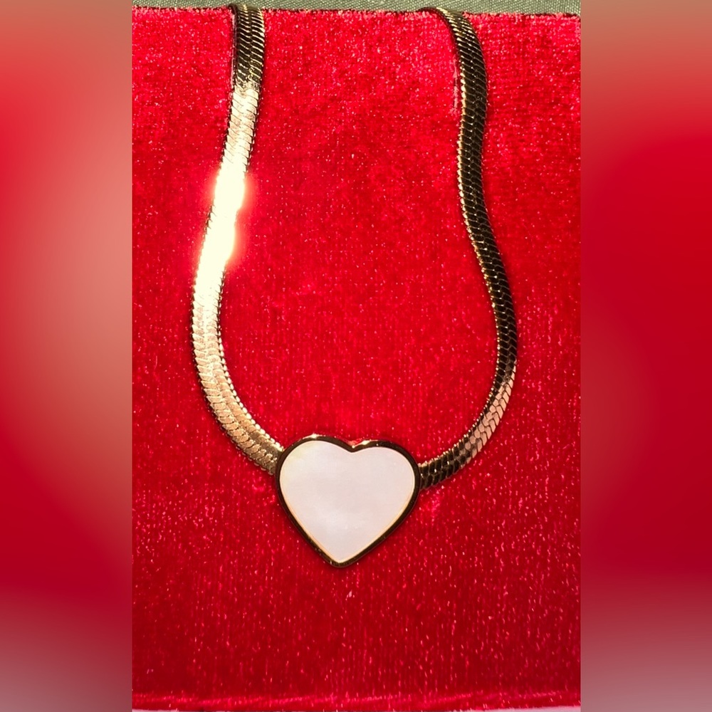 Gold plated Heart Necklace